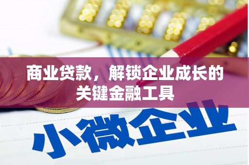 戚墅堰商业贷款，解锁企业成长的关键金融工具