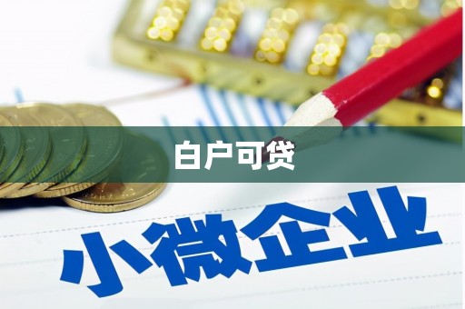 戚墅堰白户可贷