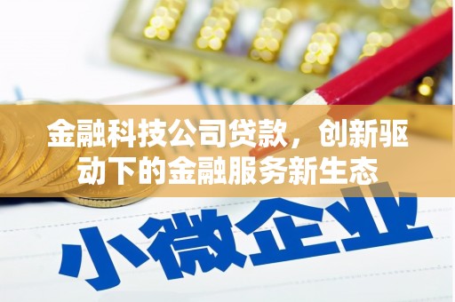 戚墅堰金融科技公司贷款，创新驱动下的金融服务新生态