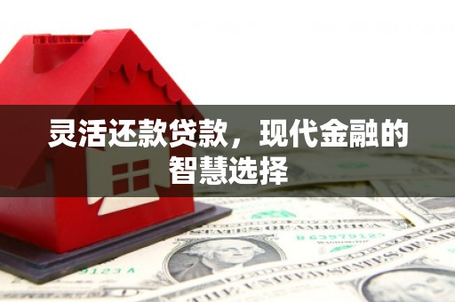 戚墅堰灵活还款贷款，现代金融的智慧选择