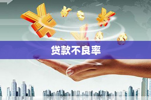 戚墅堰贷款不良率