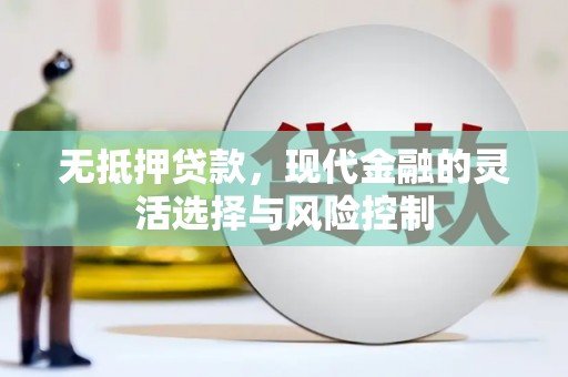 戚墅堰无抵押贷款，现代金融的灵活选择与风险控制