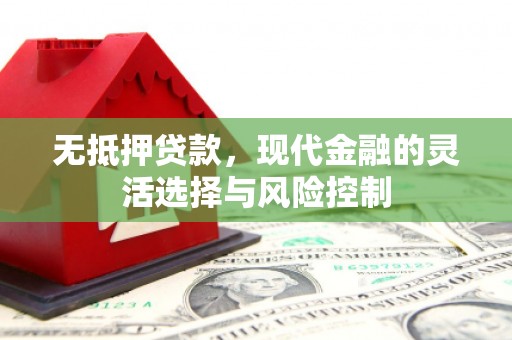 戚墅堰无抵押贷款，现代金融的灵活选择与风险控制