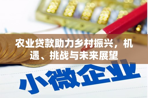 戚墅堰农业贷款助力乡村振兴，机遇、挑战与未来展望
