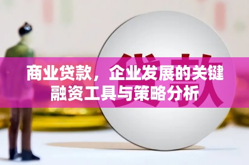 戚墅堰商业贷款，企业发展的关键融资工具与策略分析
