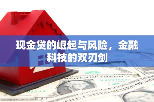 戚墅堰现金贷的崛起与风险，金融科技的双刃剑