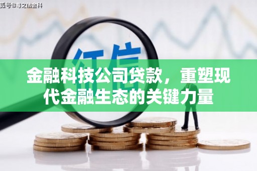 戚墅堰金融科技公司贷款，重塑现代金融生态的关键力量