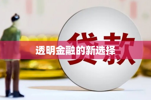 戚墅堰透明金融的新选择
