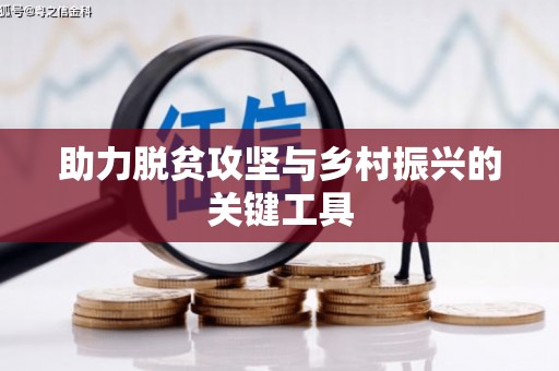 戚墅堰助力脱贫攻坚与乡村振兴的关键工具
